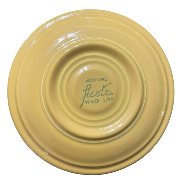 Yellow Fiesta Saucer - Picture 2 of 2